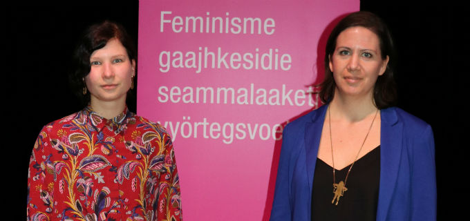 Emeli Larsson och Karin Larsson Hult, doktorander i sociologi, Mittuniversitetet.