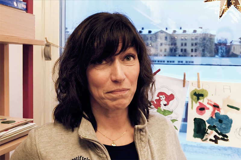 Lekterapeuten Christin Åsell Öberg